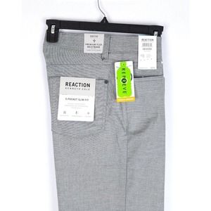 Kenneth Cole Reaction Men's 5-Pocket Stretch Canvas Pant String 32x32 NWT